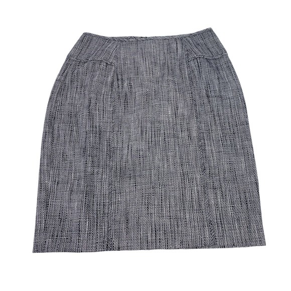Banana Republic Dresses & Skirts - Banana Republic Womens Pencil Midi Skirt Size 0 Straight Pincheck Lined Career
